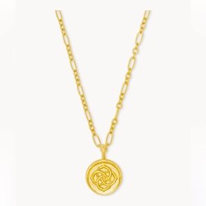 Kendra Scott Dira Coin Pendant in Gold